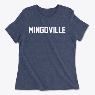 Mingoville Pennsylvania Classic Block Women's Cotton T-Shirt