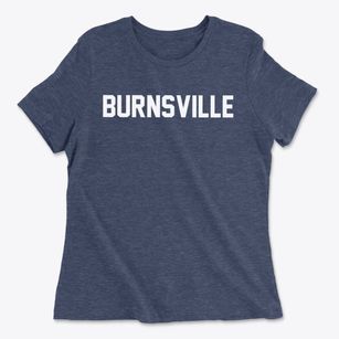 Burnsville West Virginia Classic Block Women's Cotton T-Shirt