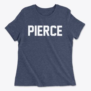 Pierce Idaho Classic Block Women's Cotton T-Shirt