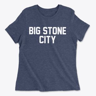 Big Stone City South Dakota Classic Block Women's Cotton T-Shirt