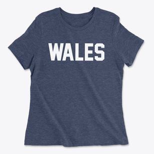 Wales Utah Classic Block Women's Cotton T-Shirt