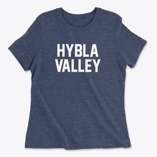 Hybla Valley Virginia Classic Block Women's Cotton T-Shirt