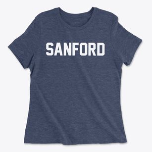 Sanford Texas Classic Block Women's Cotton T-Shirt