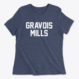 Gravois Mills Missouri Classic Block Women's Cotton T-Shirt