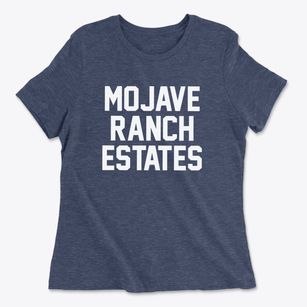Mojave Ranch Estates Arizona Classic Block Women's Cotton T-Shirt
