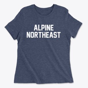 Alpine Northeast Wyoming Classic Block Women's Cotton T-Shirt