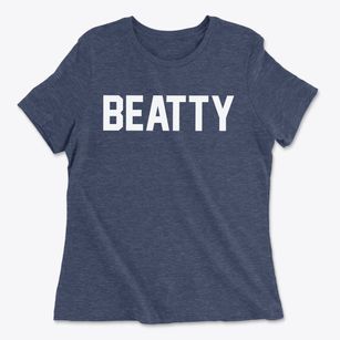 Beatty Oregon Classic Block Women's Cotton T-Shirt