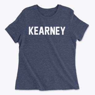 Kearney Missouri Classic Block Women's Cotton T-Shirt
