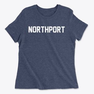 Northport New York Classic Block Women's Cotton T-Shirt