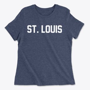 St. Louis Michigan Classic Block Women's Cotton T-Shirt