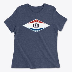 Ezel Kentucky Diamond Star Women's Cotton T-Shirt