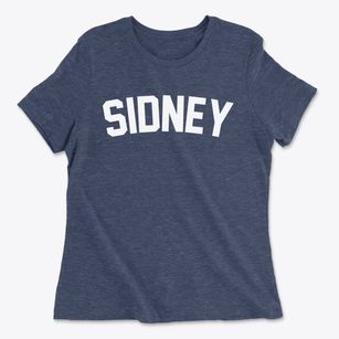 Sidney Montana Classic Curve Women's Cotton T-Shirt