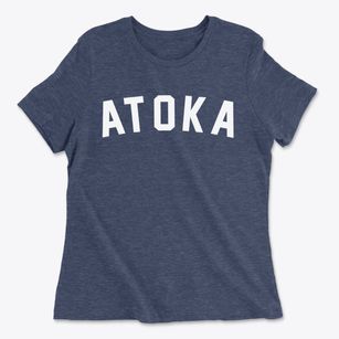 Atoka Oklahoma Classic Curve Women's Cotton T-Shirt