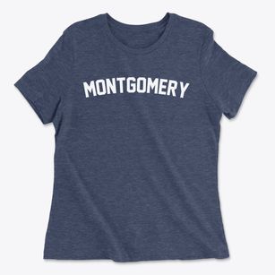 Montgomery Minnesota Classic Curve Women's Cotton T-Shirt