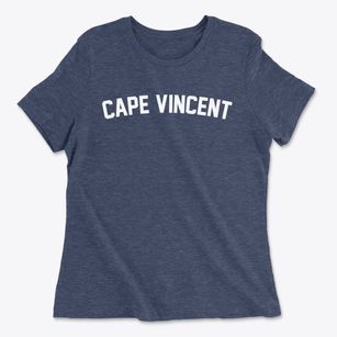 Cape Vincent New York Classic Curve Women's Cotton T-Shirt