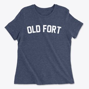 Old Fort North Carolina Classic Curve Women's Cotton T-Shirt