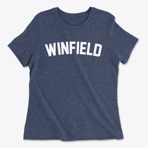 Winfield Pennsylvania Classic Curve Women's Cotton T-Shirt