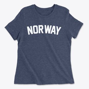 Norway Iowa Classic Curve Women's Cotton T-Shirt