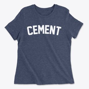 Cement Oklahoma Classic Curve Women's Cotton T-Shirt