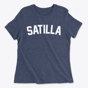 Satilla Georgia Classic Curve Women's Cotton T-Shirt