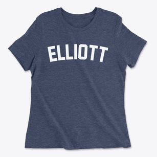 Elliott Iowa Classic Curve Women's Cotton T-Shirt