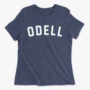 Odell Nebraska Classic Curve Women's Cotton T-Shirt