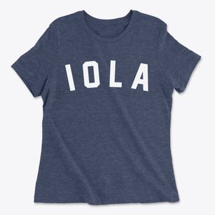 Iola Illinois Classic Curve Women's Cotton T-Shirt