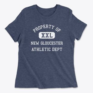 New Gloucester Maine Athletic Dept Women's Cotton T-Shirt