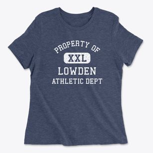 Lowden Iowa Athletic Dept Women's Cotton T-Shirt