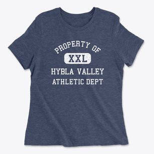 Hybla Valley Virginia Athletic Dept Women's Cotton T-Shirt