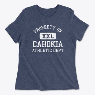Cahokia Illinois Athletic Dept Women's Cotton T-Shirt