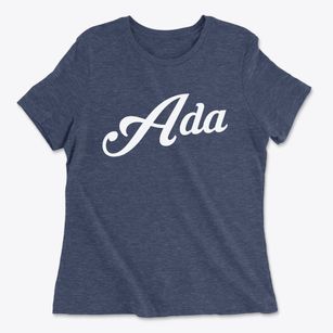 Ada Ohio Vintage Team Women's Cotton T-Shirt