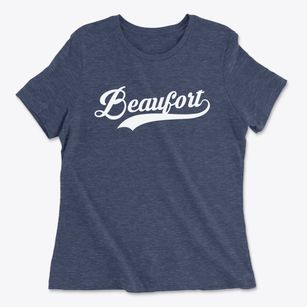 Beaufort North Carolina Vintage Team Women's Cotton T-Shirt