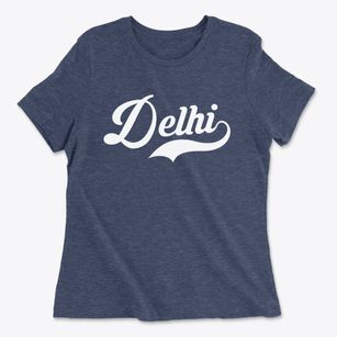 Delhi Louisiana Vintage Team Women's Cotton T-Shirt