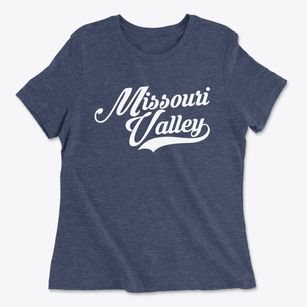 Missouri Valley Iowa Vintage Team Women's Cotton T-Shirt