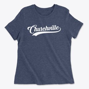 Churchville New York Vintage Team Women's Cotton T-Shirt