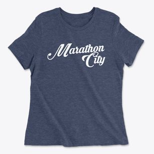 Marathon City Wisconsin Vintage Team Women's Cotton T-Shirt
