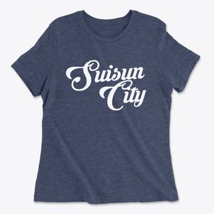 Suisun City California Vintage Team Women's Cotton T-Shirt