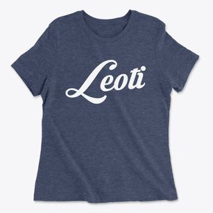 Leoti Kansas Vintage Team Women's Cotton T-Shirt