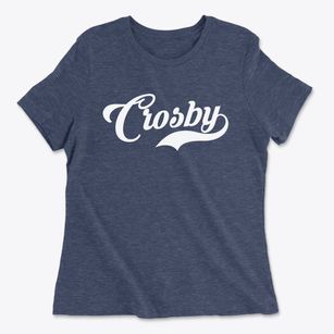 Crosby North Dakota Vintage Team Women's Cotton T-Shirt