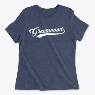 Greenwood Delaware Vintage Team Women's Cotton T-Shirt
