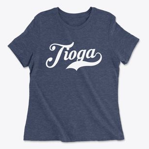Tioga Texas Vintage Team Women's Cotton T-Shirt