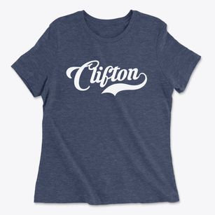 Clifton Maine Vintage Team Women's Cotton T-Shirt