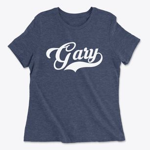 Gary West Virginia Vintage Team Women's Cotton T-Shirt