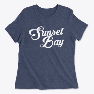 Sunset Bay New York Vintage Team Women's Cotton T-Shirt