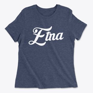 Etna California Vintage Team Women's Cotton T-Shirt