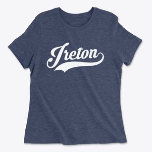 Ireton Iowa Vintage Team Women's Cotton T-Shirt