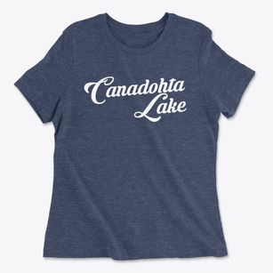 Canadohta Lake Pennsylvania Vintage Team Women's Cotton T-Shirt