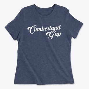 Cumberland Gap Tennessee Vintage Team Women's Cotton T-Shirt