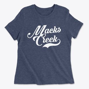 Macks Creek Missouri Vintage Team Women's Cotton T-Shirt